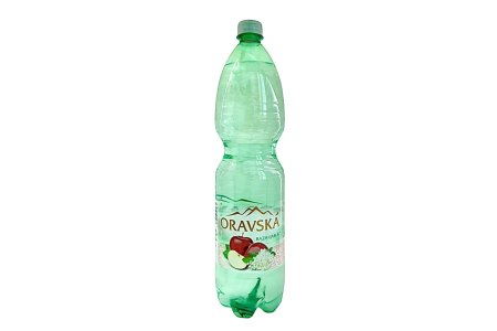 Voda ORAVSKÁ zelená edícia baza-jablko 1,5l