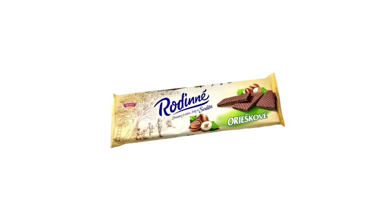Oblátky Rodinné Orieškové 130g