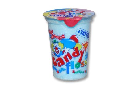 Cukrová vata 20g + Tattoo