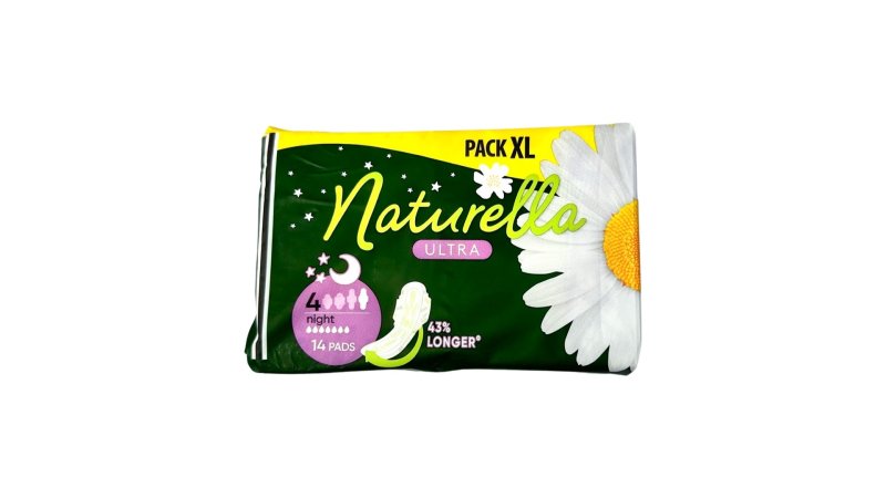 Naturella Ultra Night Vložky S Krídelkami, 14 ks