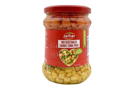 Zmes Hrášok Mrkva Kukurica 470g PP282g Jamar