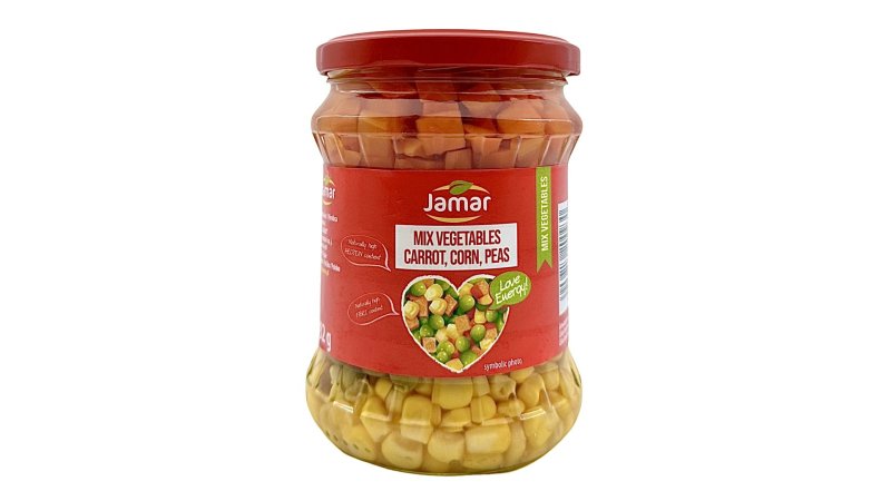 Zmes Hrášok Mrkva Kukurica 470g PP282g Jamar