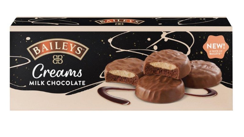 Sušienky BAILEYS milk chocolate 128g