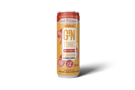 Nápoj Koktail alko Gin Tonic Maracuja Mango % 250ml pl