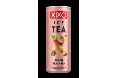 Nápoj Xixo Ice Tea Peach 250ml plech