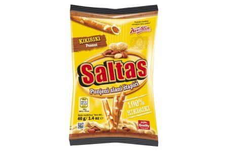 Tyčinky slané Arašidové Saltas 40g