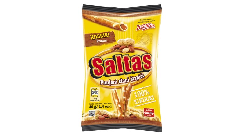 Tyčinky slané Arašidové Saltas 40g