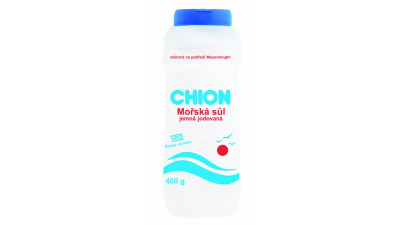 Soľ morská jódovaná 400g Chion