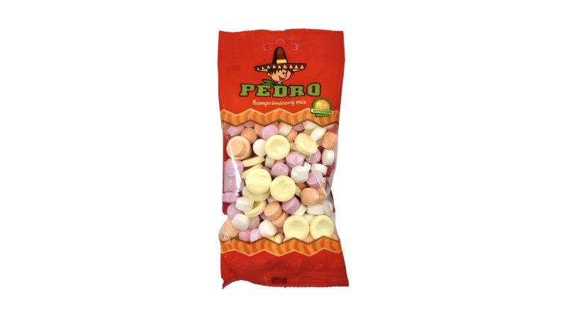 Cukríky Komprimátový mix 150g Pedro