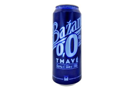 Pivo Zlatý Bažant 0,0% Nealko Tmavé 0,5l plech