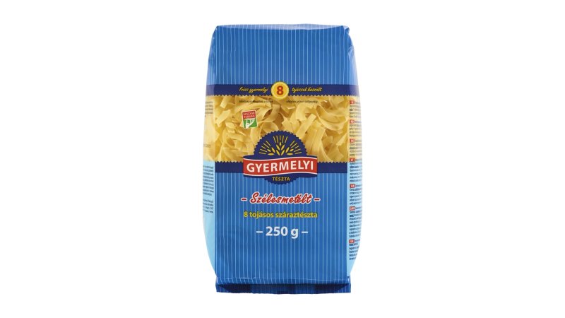 Cestoviny Rezance široké 8 vaječné 250g Gyermelyi