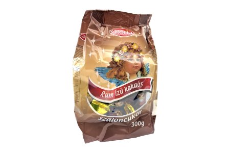 Salónky s kakaovo-rumovou príchuťou celomačané 300g