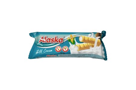 Trubičky kukuričné Alaska Mliečne 18g