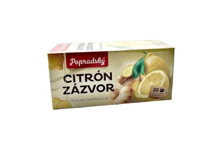 Čaj ovocný Citrón-zázvor 40g BOP