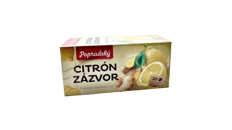 Čaj ovocný Citrón-zázvor 40g BOP