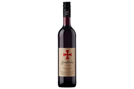 Víno Frankovka červené 0,75l Templářske sklepy
