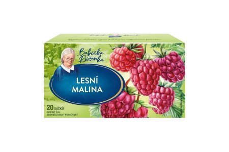 Čaj Babička Růženka Lesná Malina 20x2g