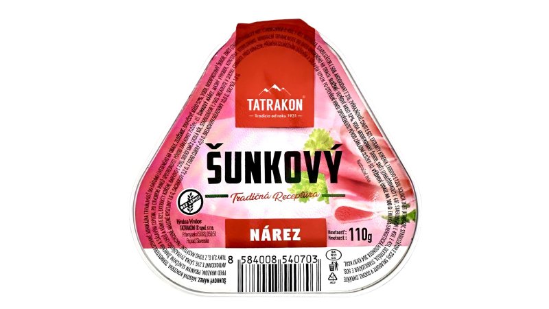 Nátierka Nárez Šunkový 110g Tatrakon