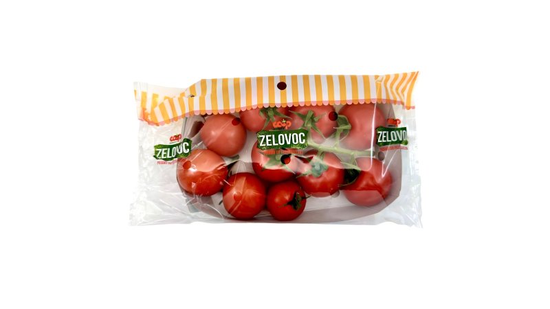 COOP ZELOVOC Paradajky koktejlové strapcové 400g