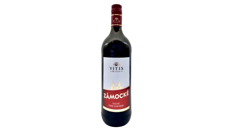 Víno Zámocké Červené 1l Vitis
