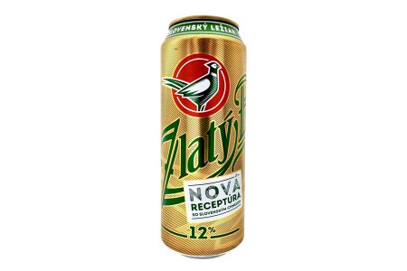 Pivo Zlatý Bažant 12% 0,5l plech