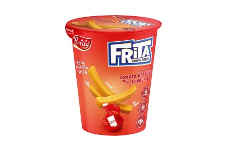 Hranolčky zemiakové fritované kečup 40g