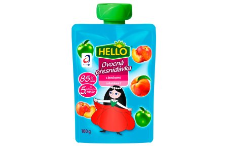 Detská výživa Broskyňa 100g Hello