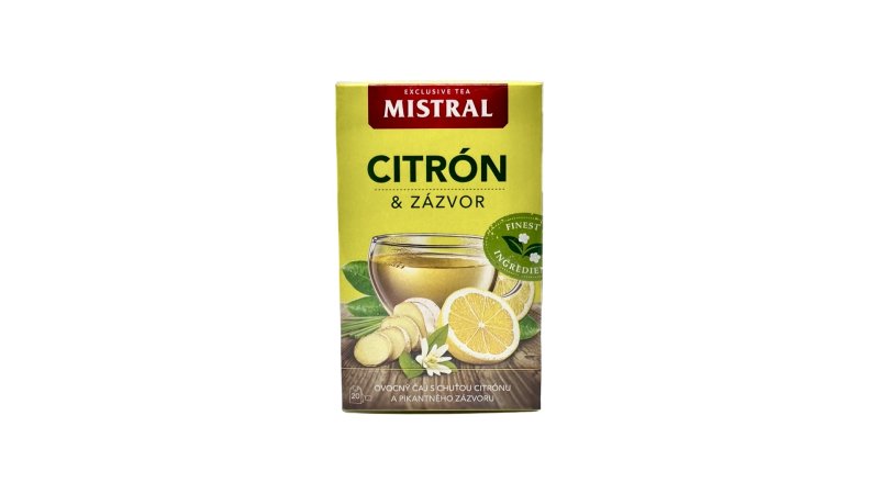Čaj Mistral Citrón-zázvor 40g