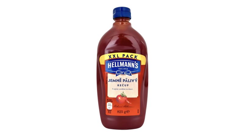Kečup Jemne Pálivý 825g Hellmanns