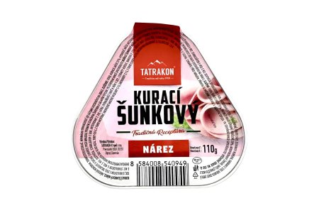 Nátierka Nárez Šunkový Kurací 110g Tatrakon