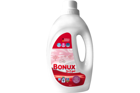 Gél prací Bonux 3v1 Magnolia 0,9l 18PD color