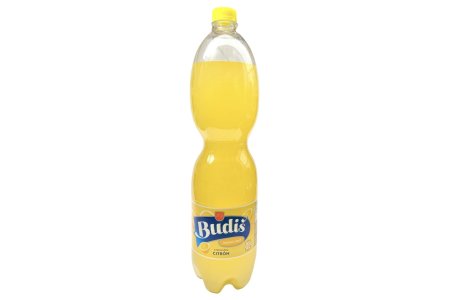 Voda Budiš Citrón 1,5l PET