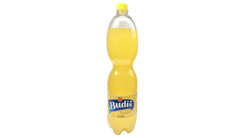 Voda Budiš Citrón 1,5l PET