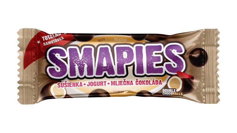 Čokoládové guľôčky Smapies vanilla 36g