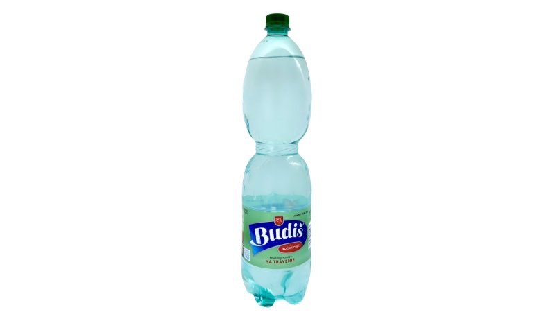 Voda Budiš Jemne perlivá 1,5l PET