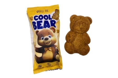 Pečivo Cool Bear 35g Raw bez lepku a laktózy