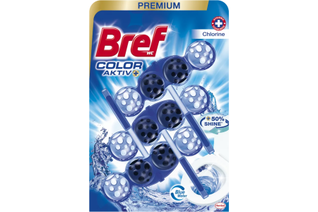 WC blok Bref Color Aktiv 3x50g Chlorin