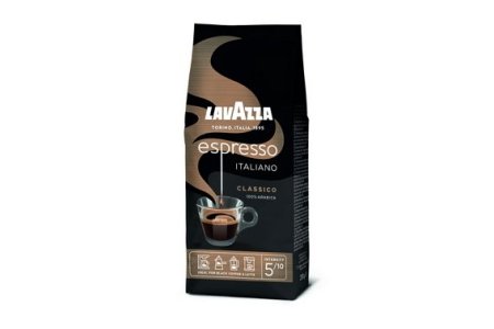 Káva Lavazza Retail Espresso Classico zrnková 100%  Arabica 250g