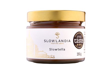 Krém z lieskovcov a kakaa 250g sklo Slowtella