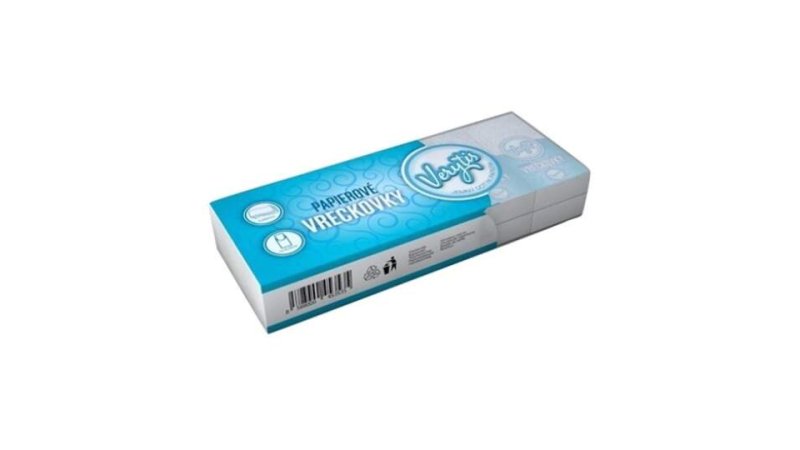 Vreckovky Hygienické 3 vrstvové10x10ks Verytis