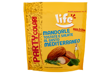 Mandle Slané ochuťené Bylinky 125g Life