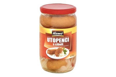 Utopence s cibulou 660g