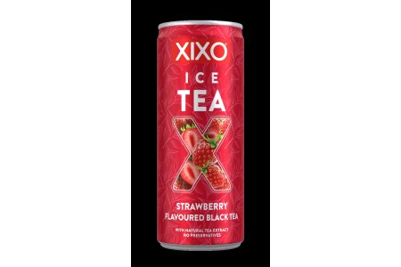 Nápoj Xixo Ice Tea Strawberry 250ml plech