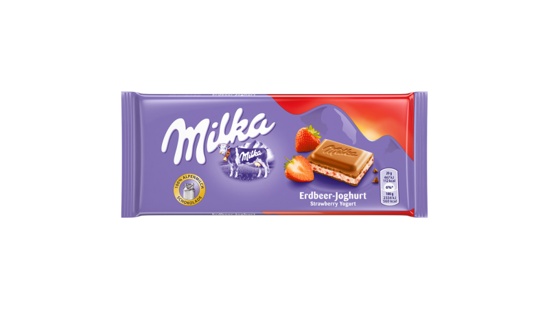 Čokoláda Milka Jahodová 100g