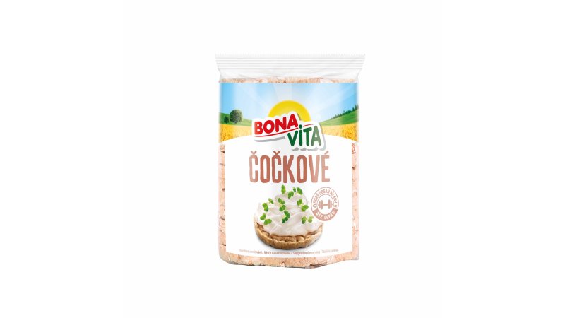 Celozrné chlebičky Šošovica morská soľ 90g BONAVITA