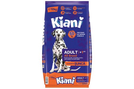 Krmivo Pes granule šunka 10kg KIANI