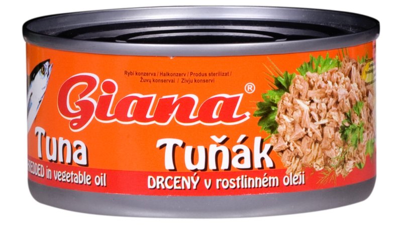 Tuniak drvený rastlinnom oleji 170g Giana