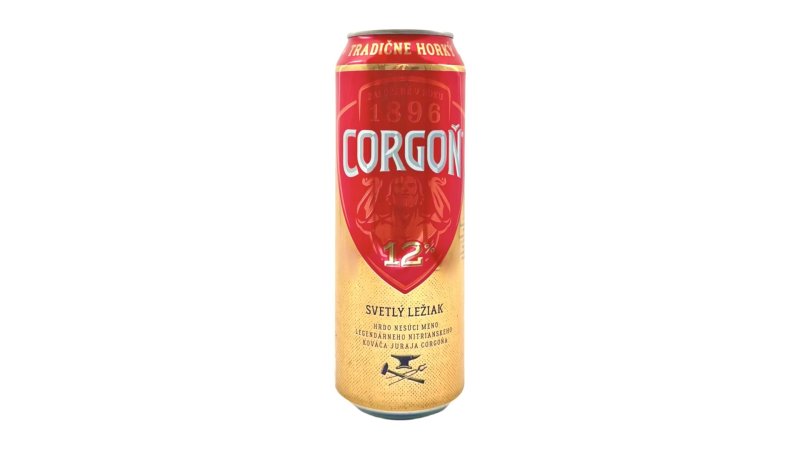 Pivo Corgon 12% 0,55l plech
