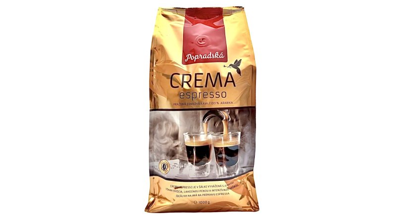 Káva zrnková Crema Espresso 1kg BOP