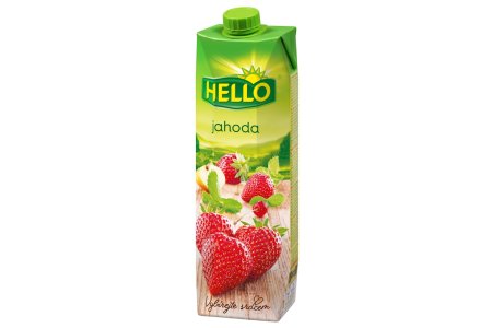 Džús Jahoda 1l Hello